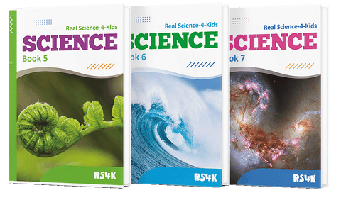 Middle School Science Book Set + Experiment Workbook