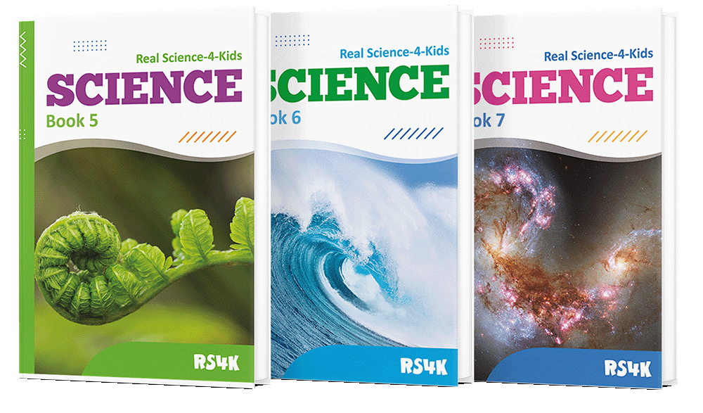 Middle School Science Book Set + Experiment Workbook