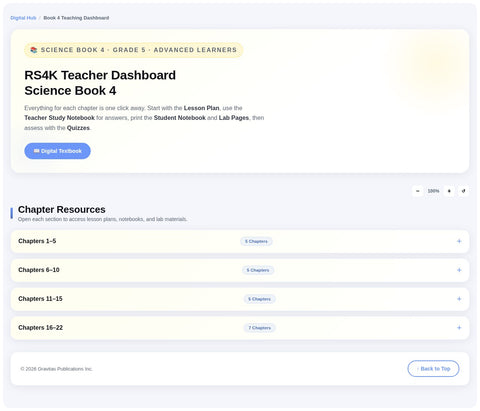 Science Book 4: From Atomic Behavior to Complex Systems