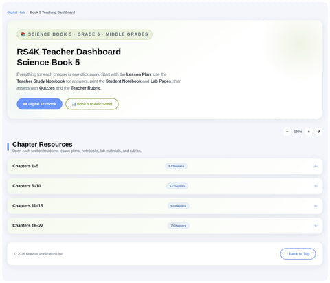 Science Book 5: The Year Science Starts Making Sense