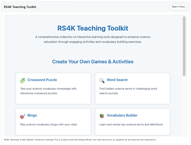 Science Book 5 – The Bridge to Advanced Science (Digital Teaching Dashboard)